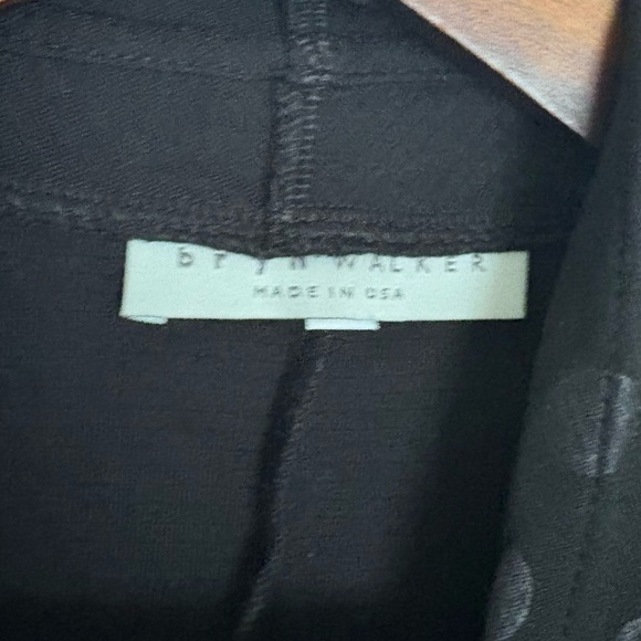 BRYN WALKER Sebastian Open Front A Line Cardigan Vest | Polka Dot Black | 1X - Picture 3 of 5